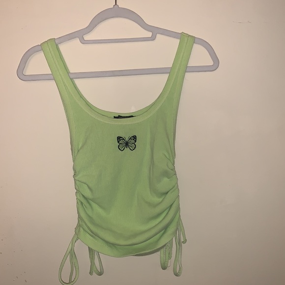 Lime Green Tank Top - Picture 2 of 3